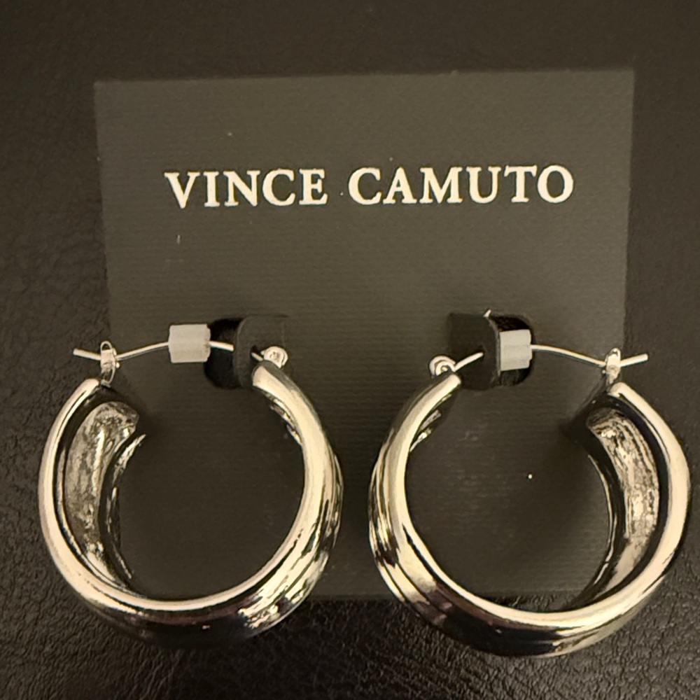 Vince Camuto Hoop Earrings.  Brand new!